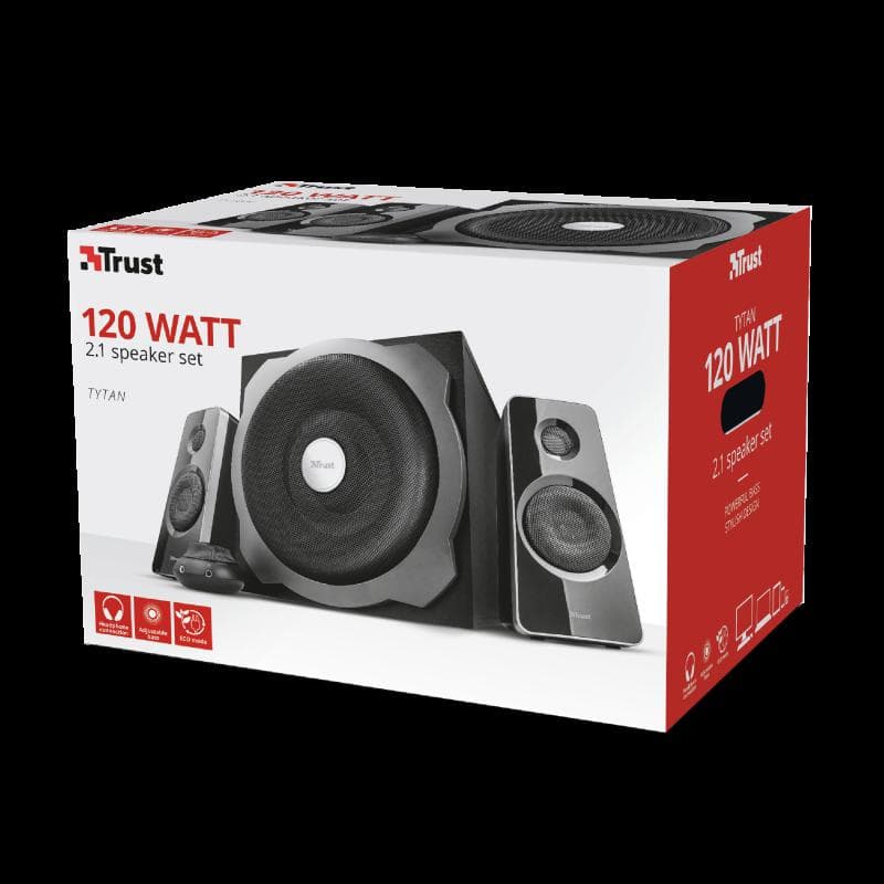 Boxe Stereo Tytan 2.1 Speaker Set - black - 6