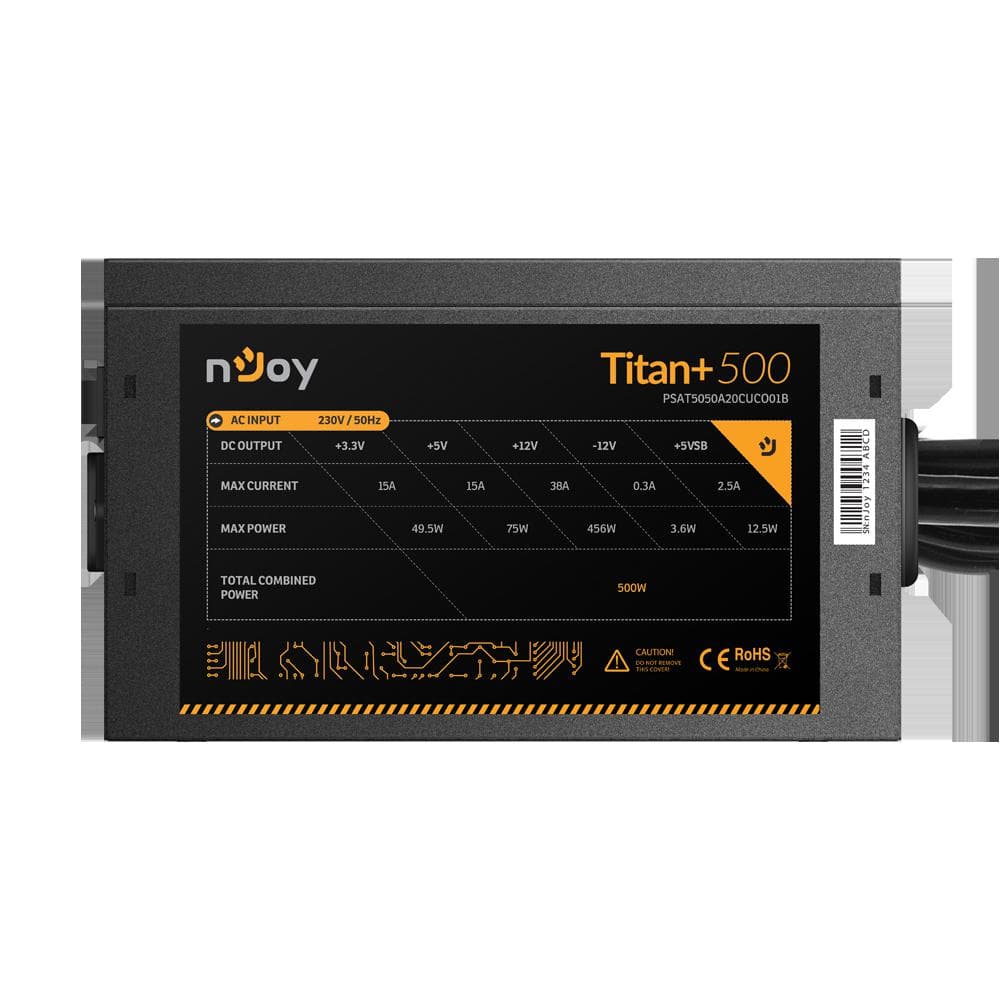 Sursa nJoy Titan+, 80+ Bronze, 500W - 5
