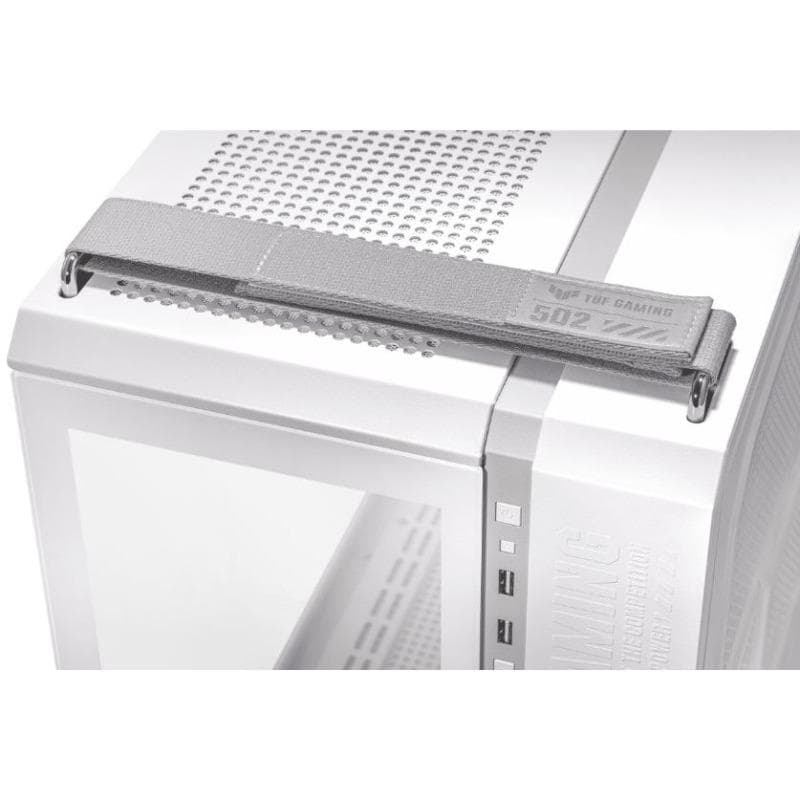 Carcasa ASUS TUF Gaming GT502 PLUS, RGB, Mid Tower, White - 12