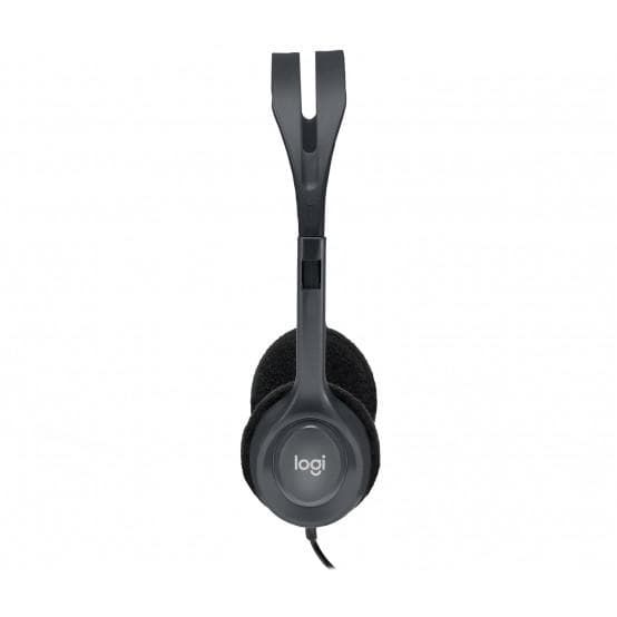 Casti Head-band Logitech H111, Wired, Negru - 4
