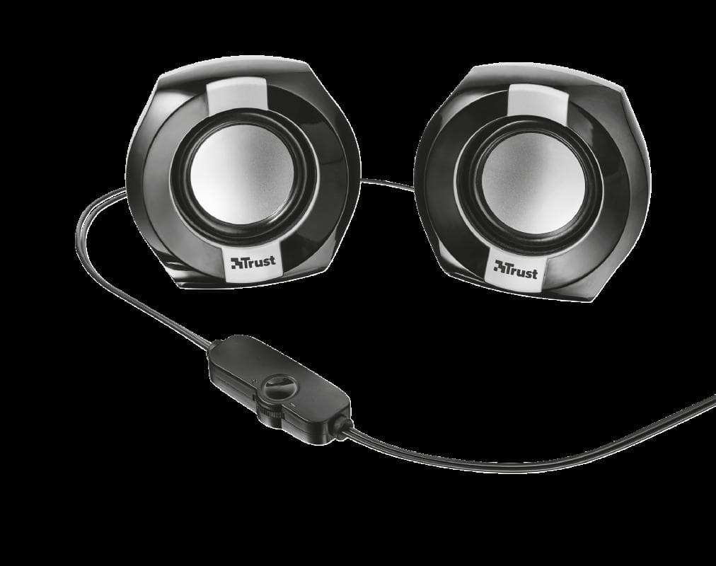 Boxe Stereo Trust Polo Compact 2.0 Speaker, 8W, negru - 3