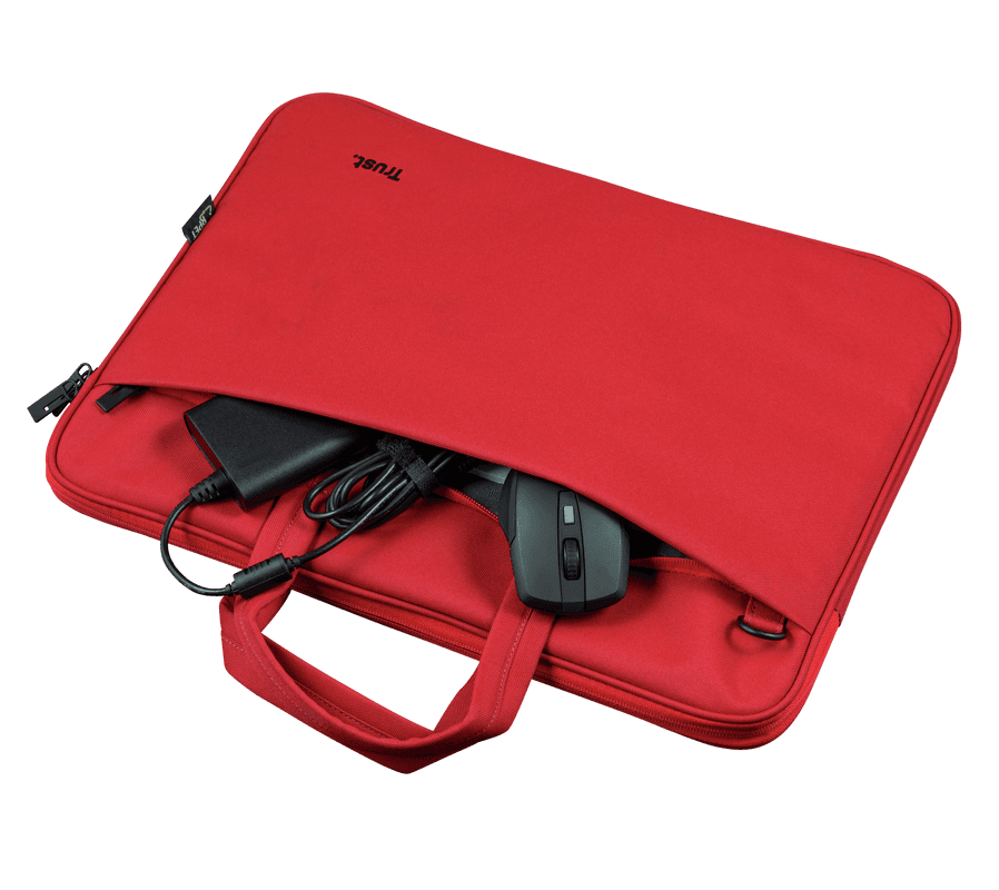 Geanta laptop Trust Bologna Eco 16", rosu - 3