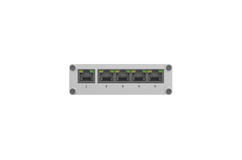 TELTONIKA INDUSTRIAL UNMANAGED L2 5PPORT GIGABIT SWITCH TSW110, Interfata: 5 - 2