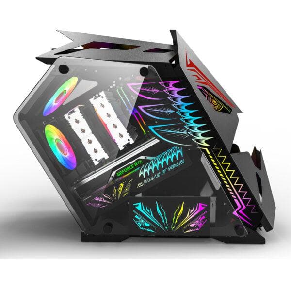 Carcasa PRO GAMING PRO GAMING HERCULE BLACK, Da, Mid Tower, - 5
