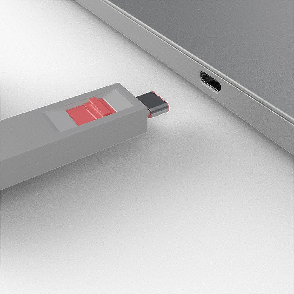 Lindy USB Type C Port Blocker Key, pachet de 4, - 2