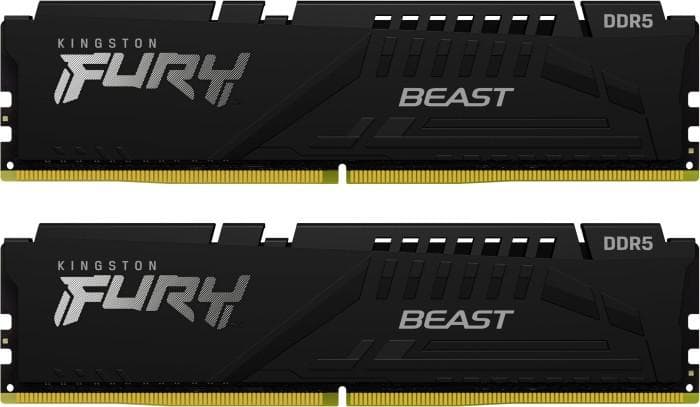 Memorie RAM Kingston FURY Beast, 16GB DDR5, 6000MHz, CL30