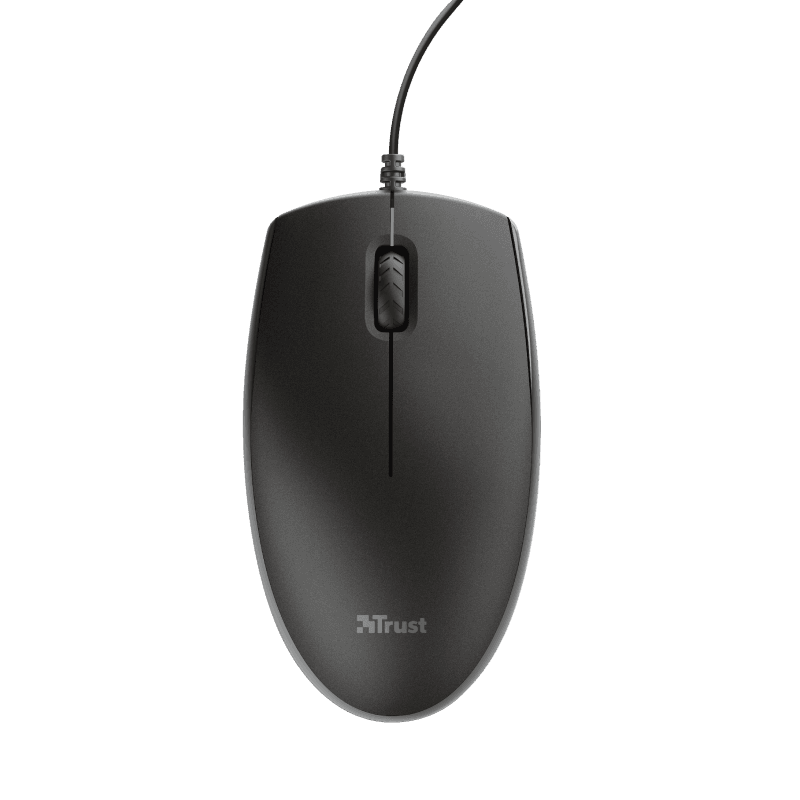 Kit tastatura + mouse Trust Primo, wired, negru - 2