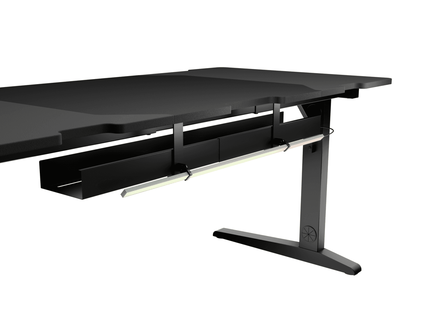 Birou gaming Genesis Holm Modular 160, material lemn/metal, reglabil pe - 2