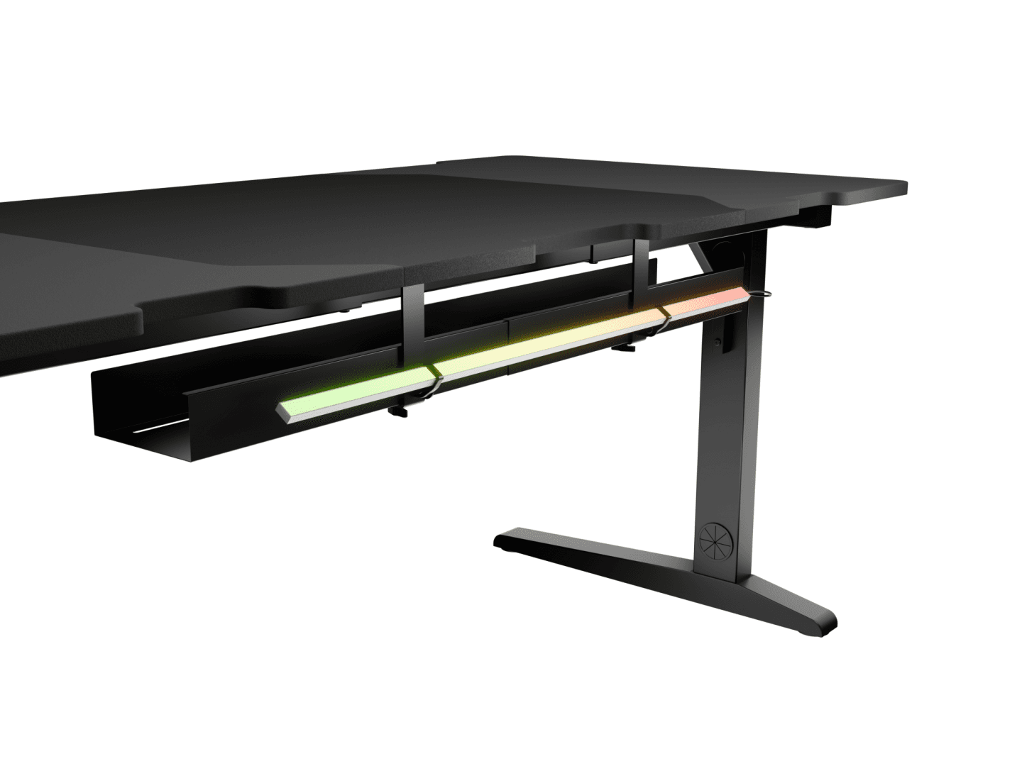 Birou gaming Genesis Holm Modular 160, material lemn/metal, reglabil pe - 3