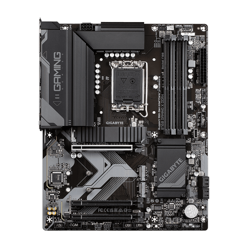 Placa de baza Gigabyte B760 GAMING X DDR4, Socket 1700, - 2