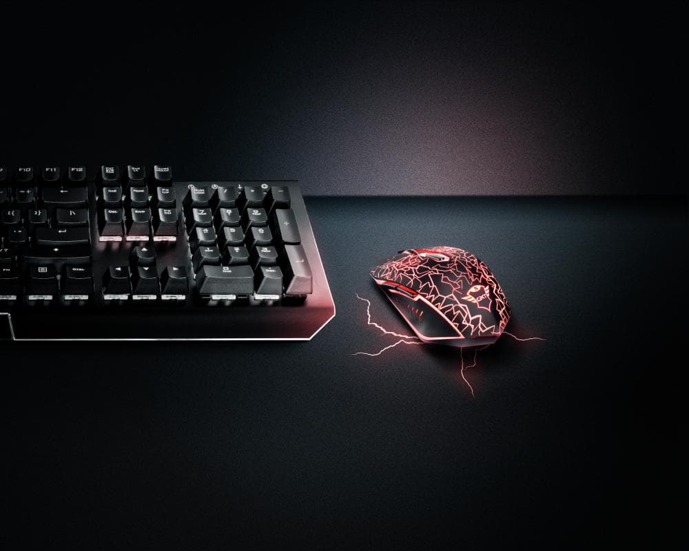 Mouse Trust GXT 107 Izza, Wireless Gaming, negru - 8