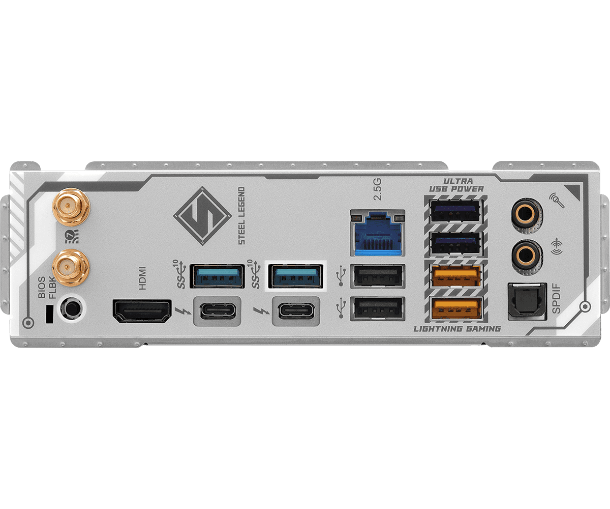 Placa de baza ASRock Z890 Steel Legend WiFi, Socket 1851, - 6