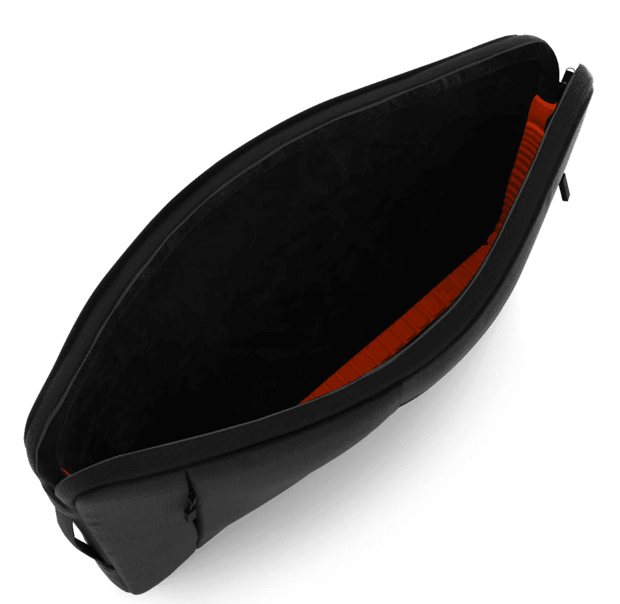 Husa protectie MacBook Air 13 culoare neagra, cu buzunare exterioare - 2