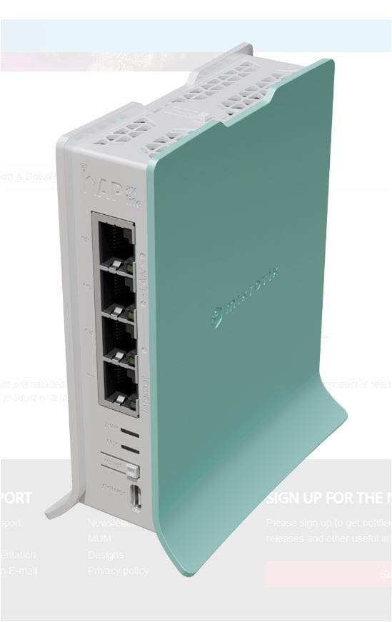 Mikrotik L41G-2AXD HAP AX LITE Gigabit wireless router, Procesor: IPQ-5010, - 3
