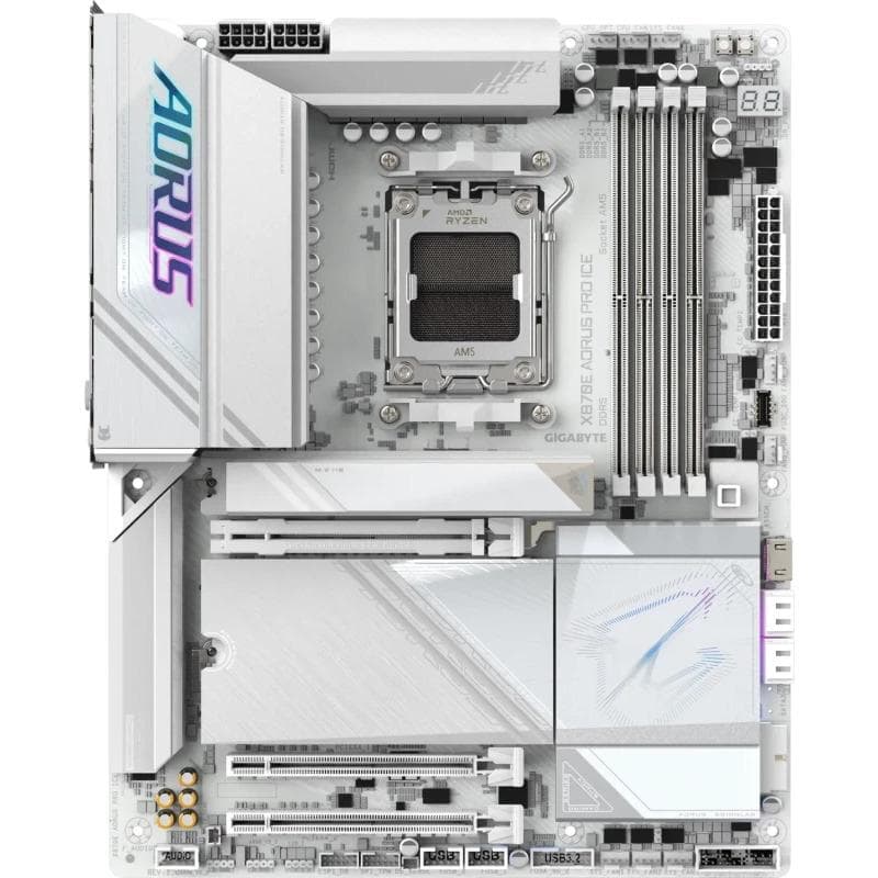 Placa de baza Gigabyte X870E AORUS PRO ICE, Socket AM5, - 2