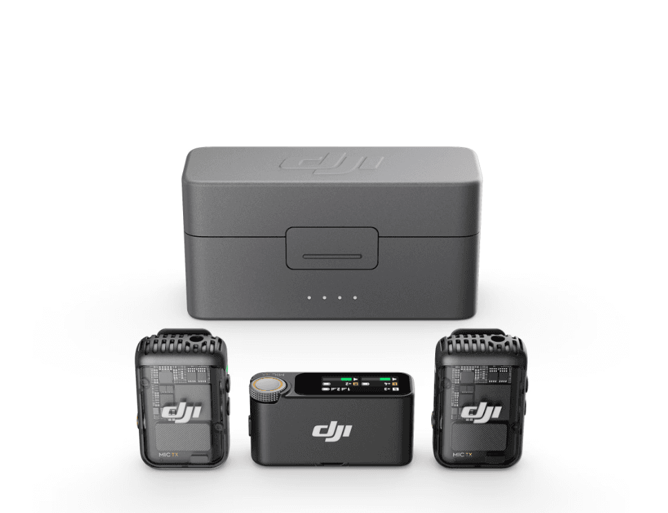 DJI Mic 2 (2TX+1RX+ Charging Case)