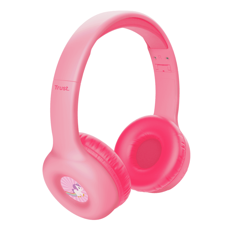 Casti Head-band TRUST Nouna, wireless, Roz - 3