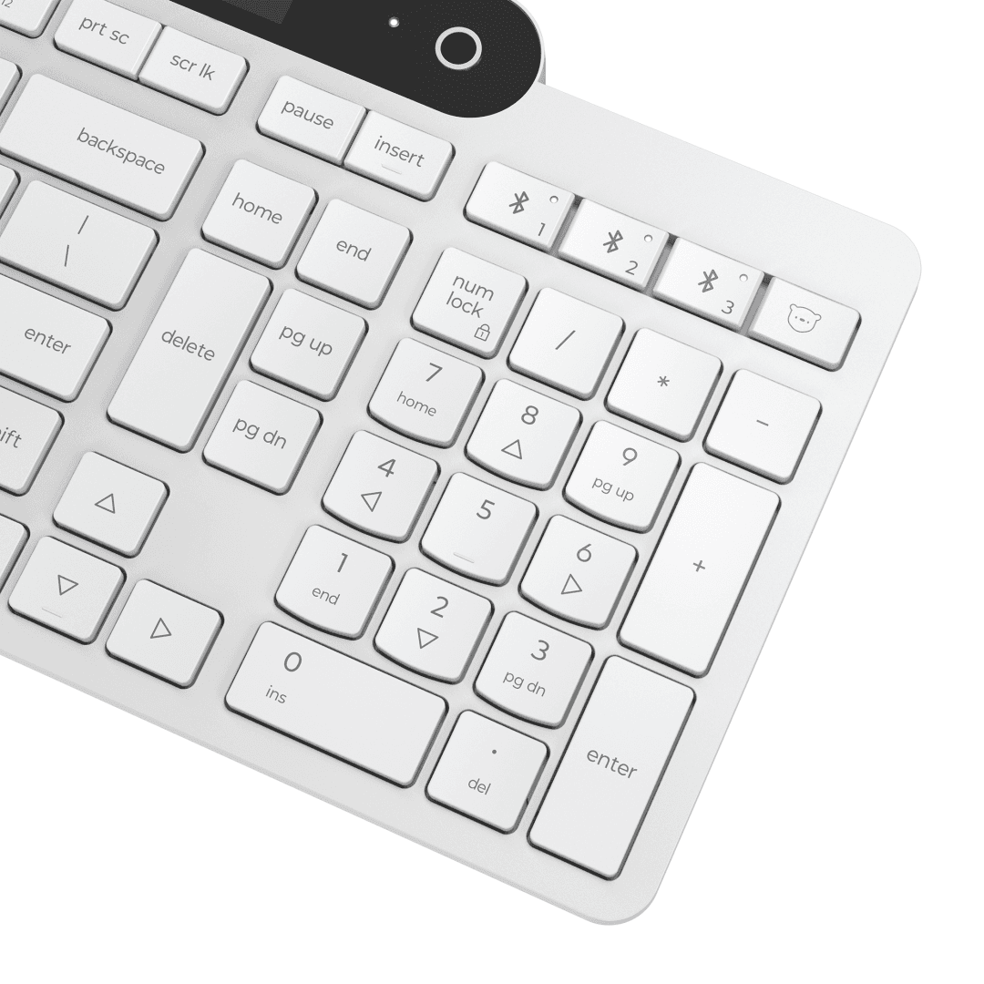 Tastatura Lenovo 800 Self-Charging Bluetooth; reincarcabila cu ajutorul luminii ambientale, - 12