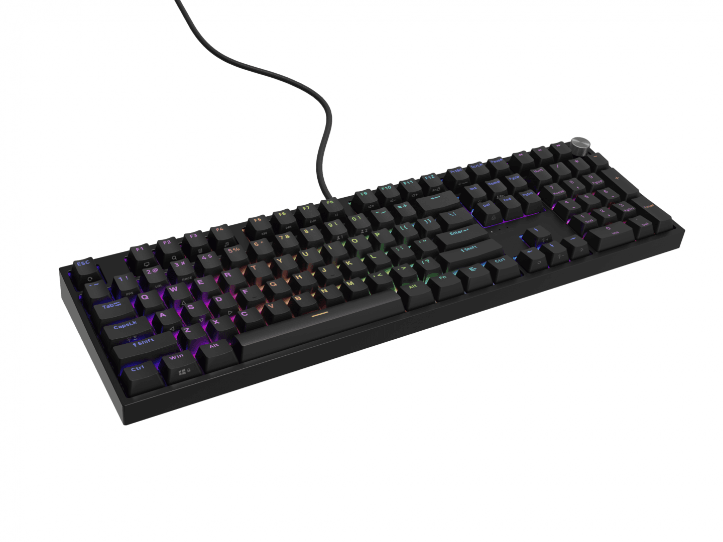 Tastatura gaming mecanica cu fir Genesis Thor 404 , iluminare