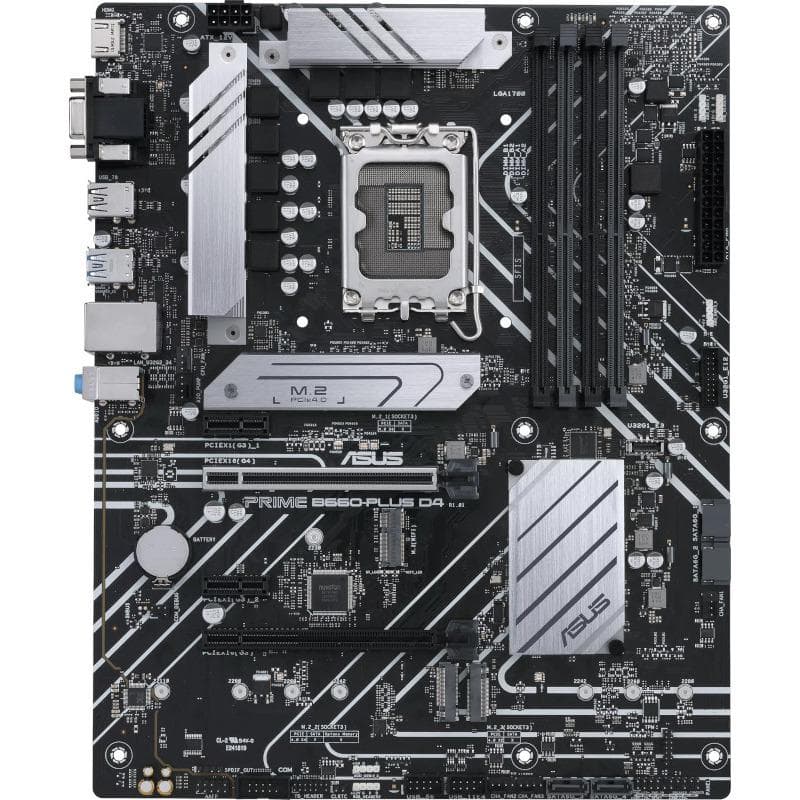 Placa de baza ASUS PRIME B660-PLUS D4, Socket 1700, DDR4,