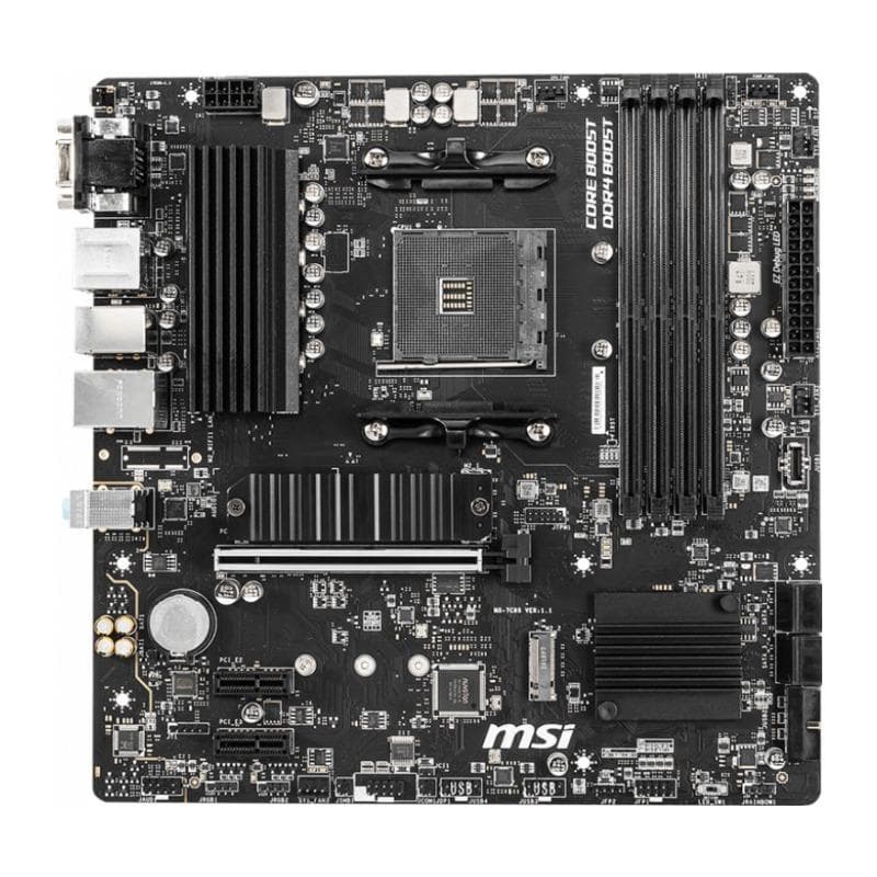 Placa de baza MSI B550M PRO-VDH, Socket AM4, DDR4, Micro-ATX - 2