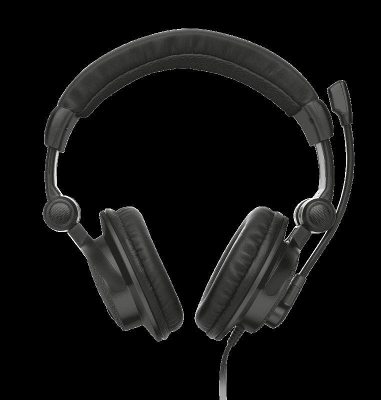 Casti Head-band Trust Como, Cu fir, Negru