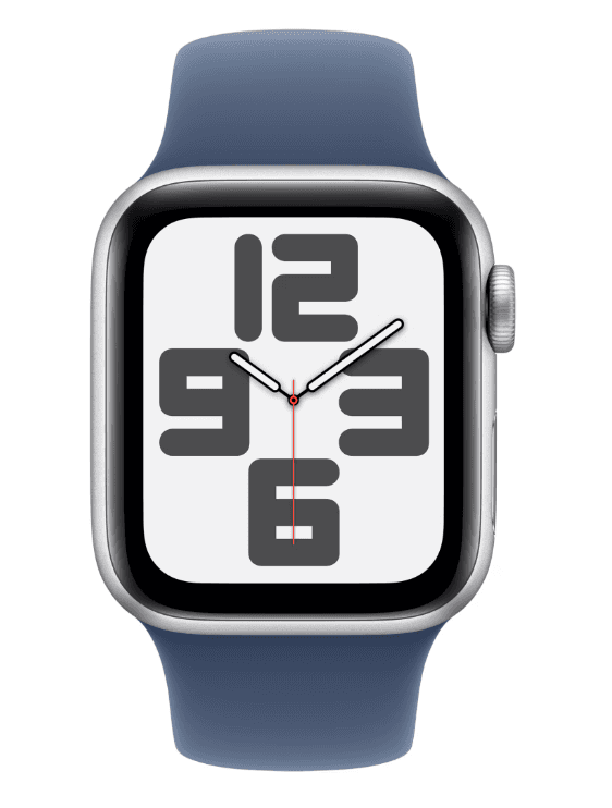 Apple Watch SE GPS + Cellular 44mm Silver Aluminium Case