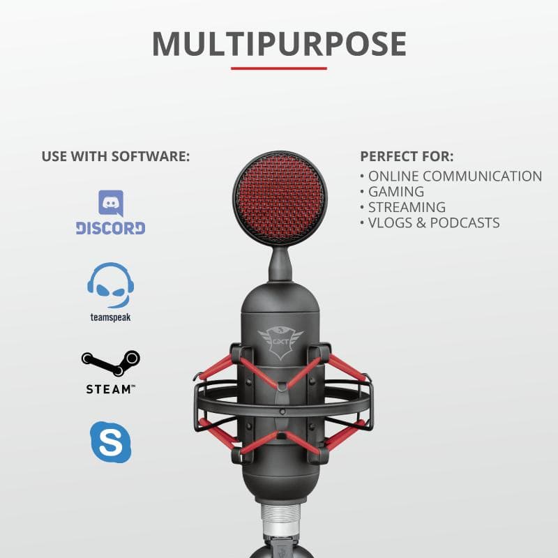 Microfon Trust GXT 244 Buzz USB Streaming - 5