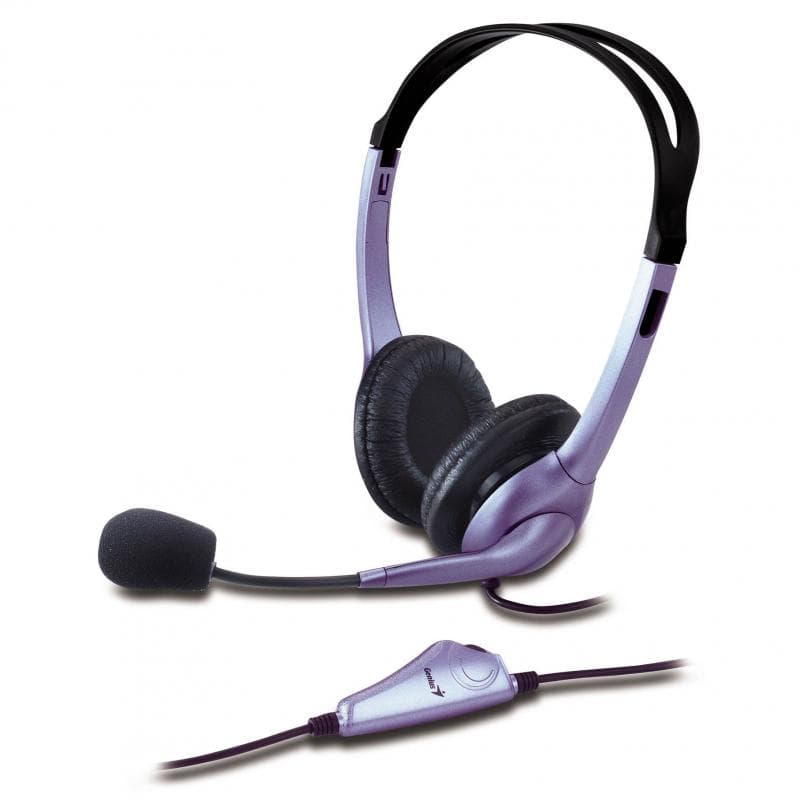 Casti Head-band GENIUS HS-04S, Cu fir, noise-canceling, Multicolor