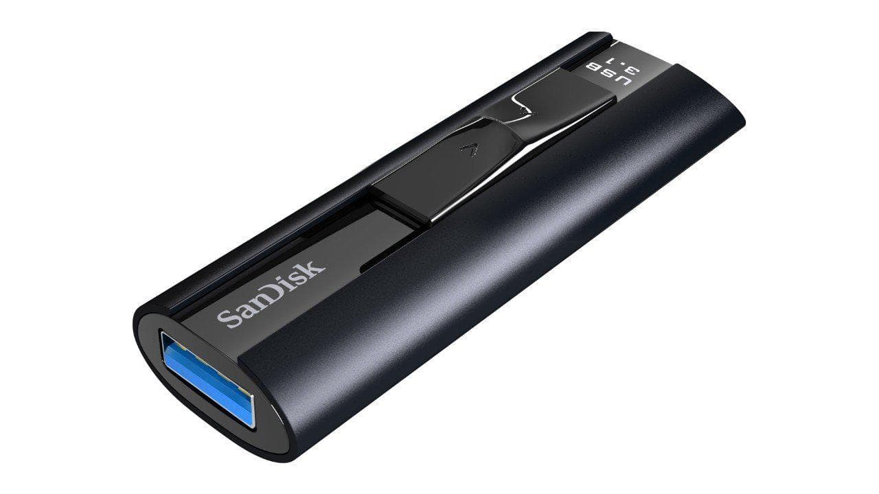Memorie USB SanDisk Extreme Pro 128 GB, USB 3.1, Negru - 3