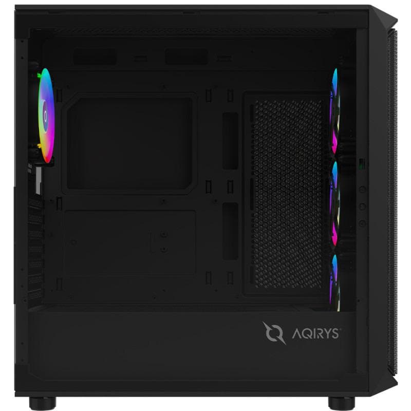 Carcasa AQIRYS Wezen PRO, RGB, Mid Tower, Black - 8