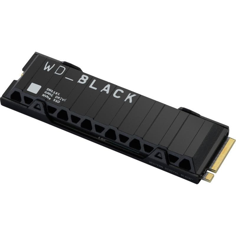 SSD intern Western Digital Black SN850X Heatsink, 1 TB, PCI - 2