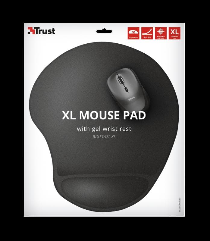 Mouse pad Trust Bigfoot XL, cu gel pad, negru - 5