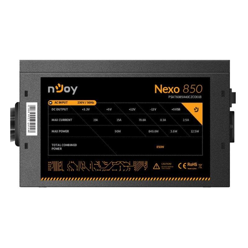 Sursa nJoy Nexo 850, 80+ Gold, 850W - 2