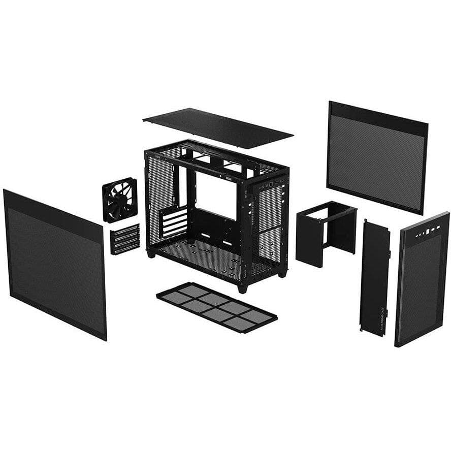 Carcasa ASUS AP201 MicroATX, Mini Tower, Black - 5