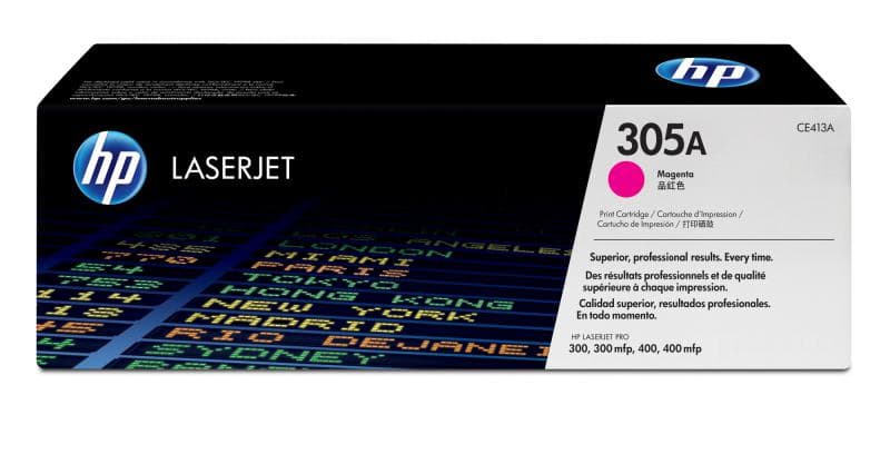 Toner HP CE413A, magenta, 2.6 k, Color LaserJet Pro 300