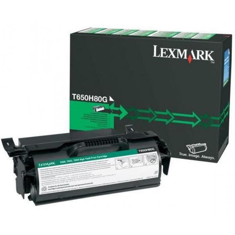 Toner Lexmark T650H80G, black, 25 k, T650dn , T650dtn ,
