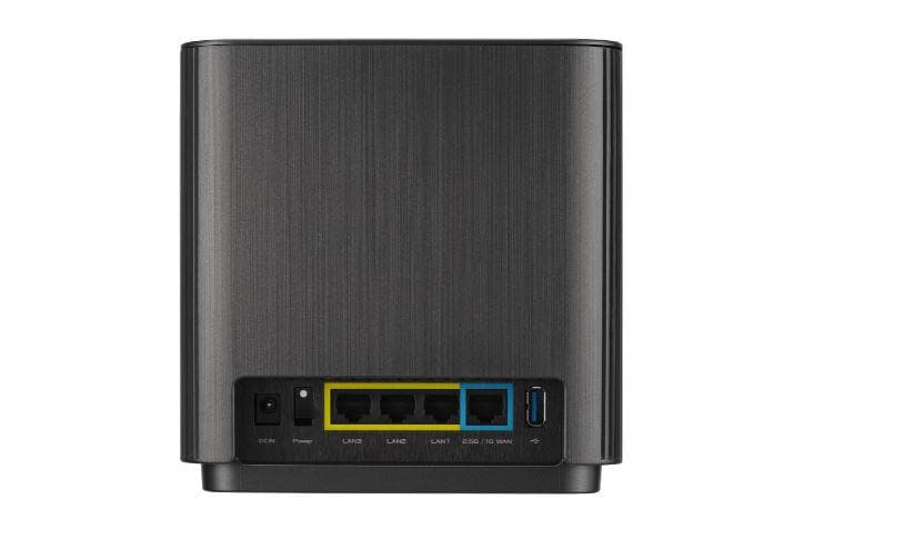 Asus Tri band home Mesh ZENwifi system, XT9, black; 1 - 2