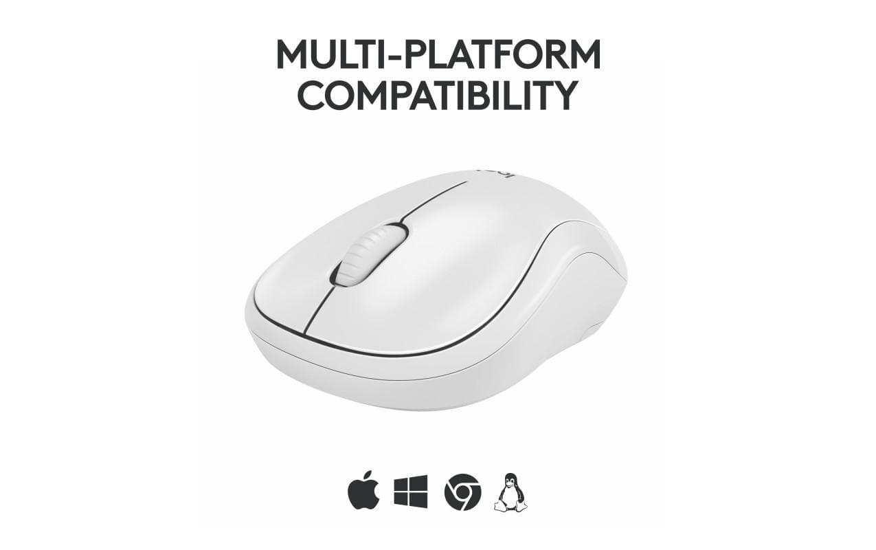 Mouse Logitech MK240 Silent Wireless, optic, interfata Bluetooth, rezolutie 1000 - 2