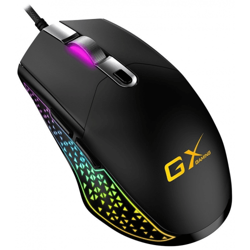 Mouse Genius Scorpion M705 gaming, cu fir negru - 2