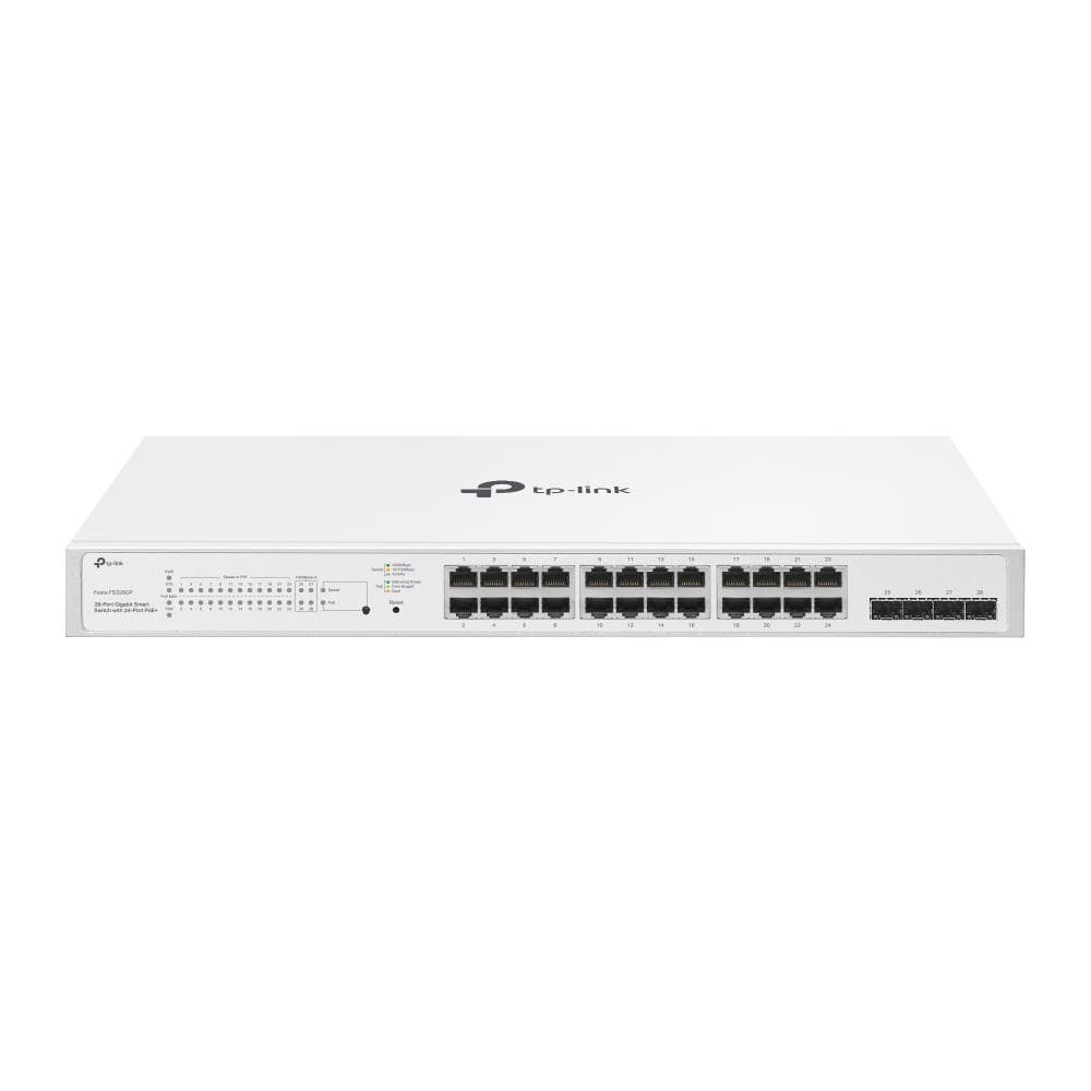 TP-LINK 8-Port Gigabit Smart Switch with 4-Port PoE+ FESTA FS308GP, - 4