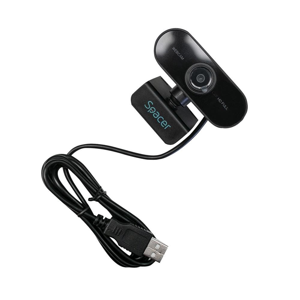 Camera web Spacer FHD, auto-focus, negru - 3
