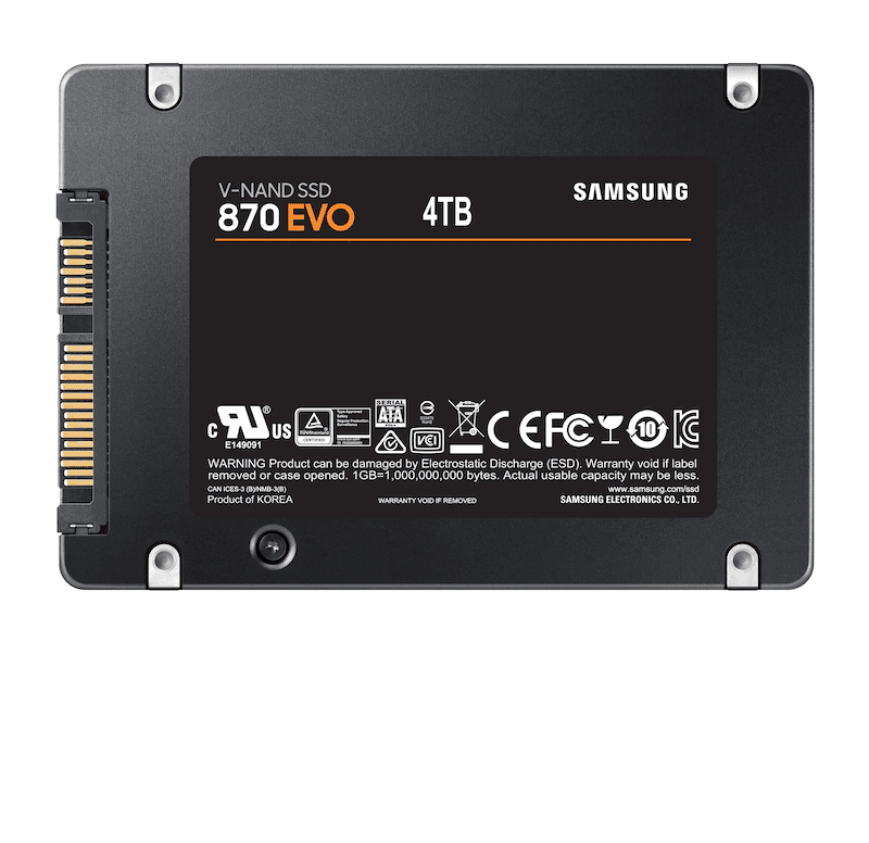 SSD Samsung 870 EVO, 4TB, SATA III - 3