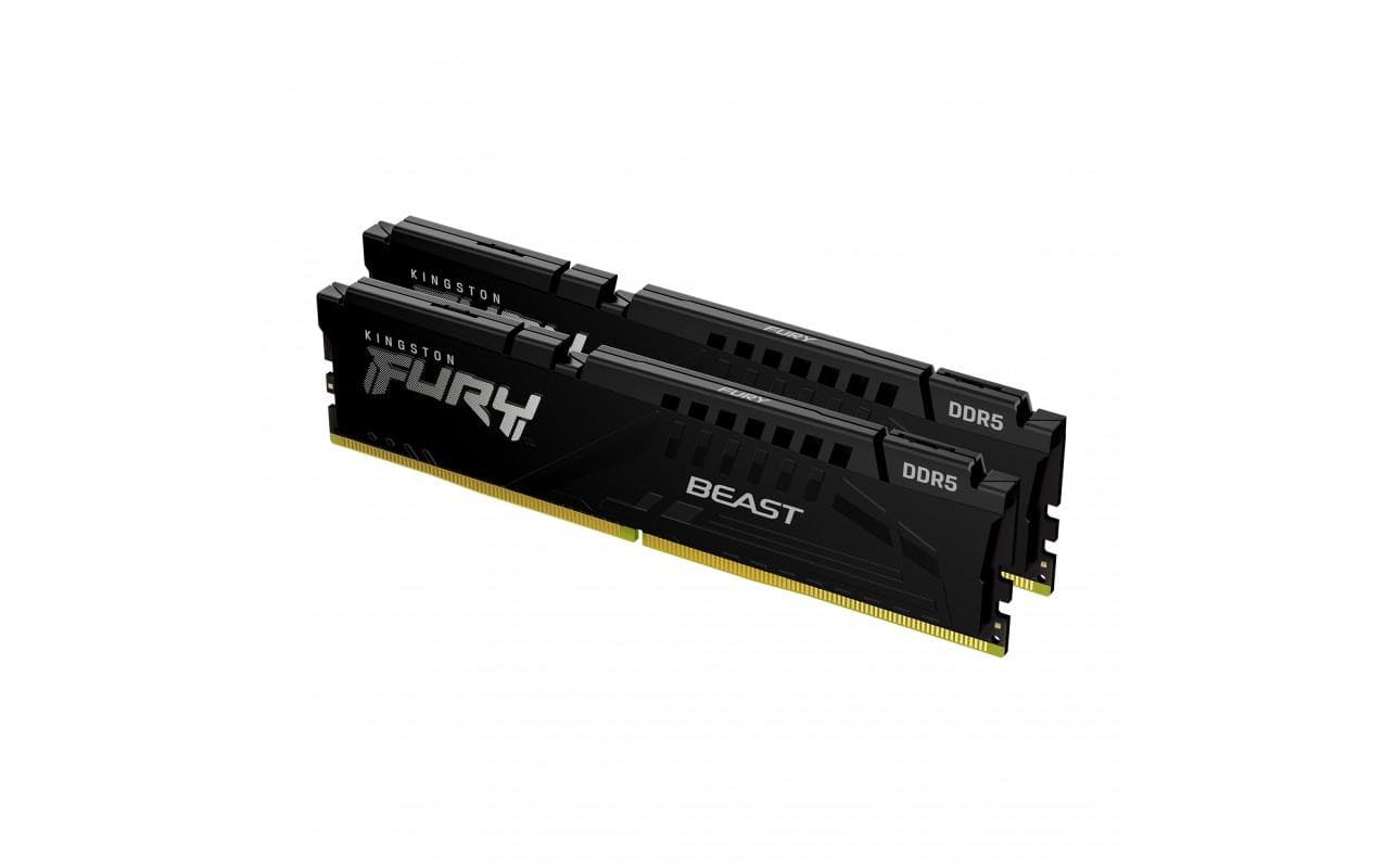 Memorie RAM Kingston FURY Beast, 64GB DDR5, 5200MHz, CL36 - 2