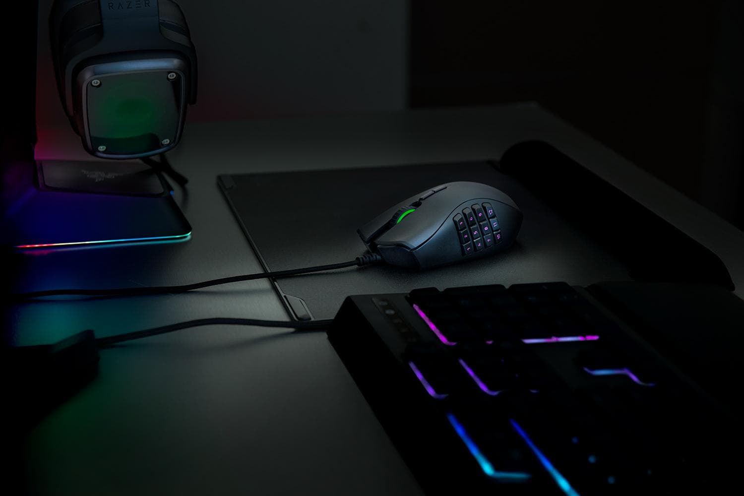 Mouse Razer, 5G optical sensor, Naga Trinity, 3 interchangeable side - 2
