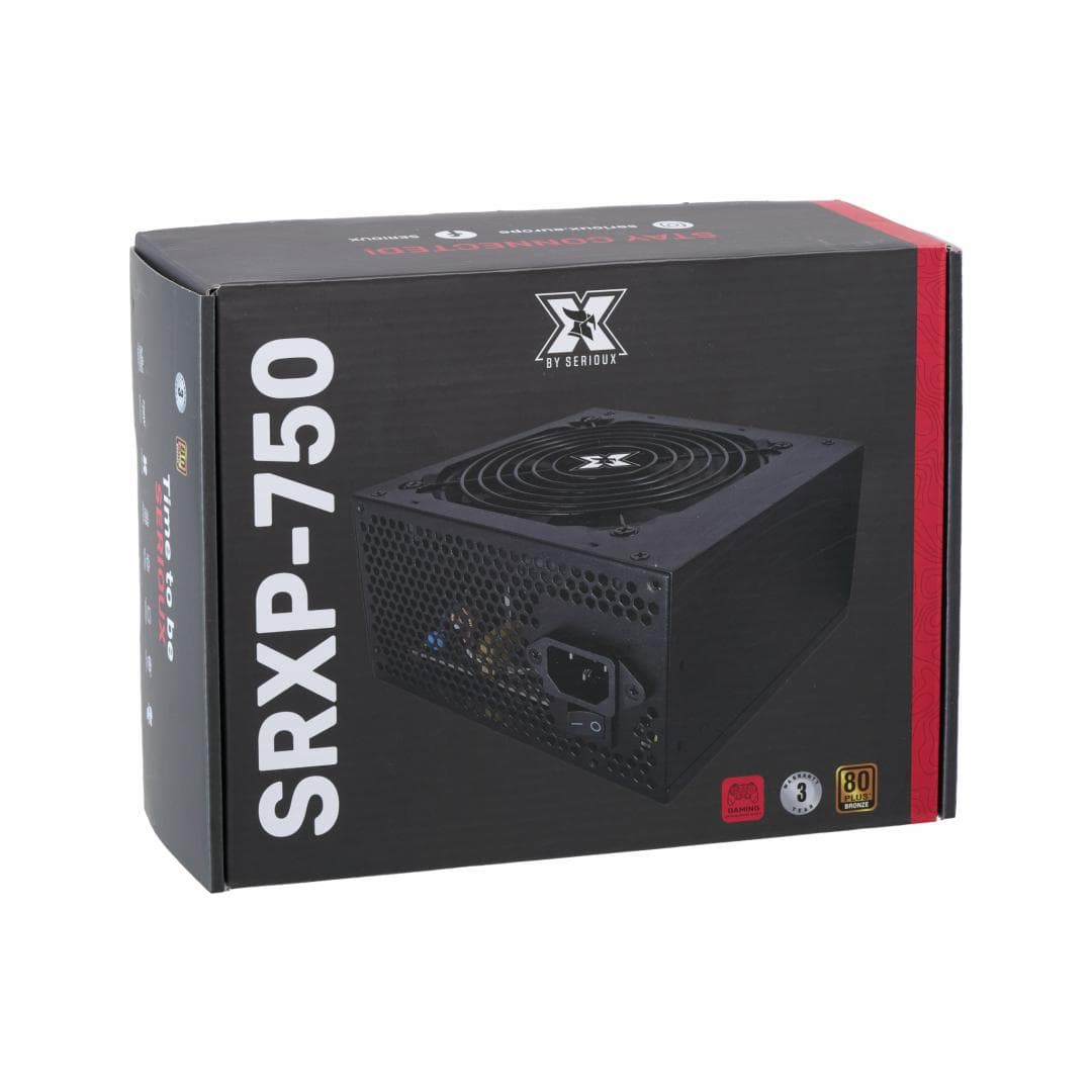 Sursa Serioux Energy 750W, 80+ BRONZE, Ventilator 12cm, ATX, material - 6