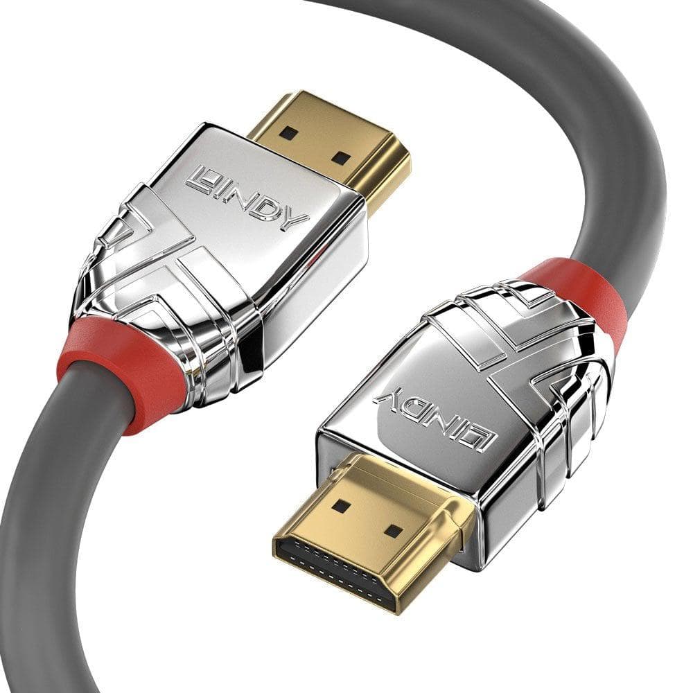 Cablu Lindy LY-37876, HDMI 2.0, Crom - 2