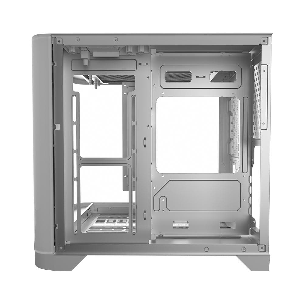 Carcasa 1st PLAYER UV5, RGB, Cube Tower, White - 6