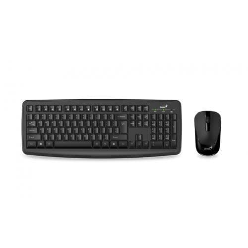 Kit wireless tastatura si mouse Genius Smart KM-8100, taste numerice,