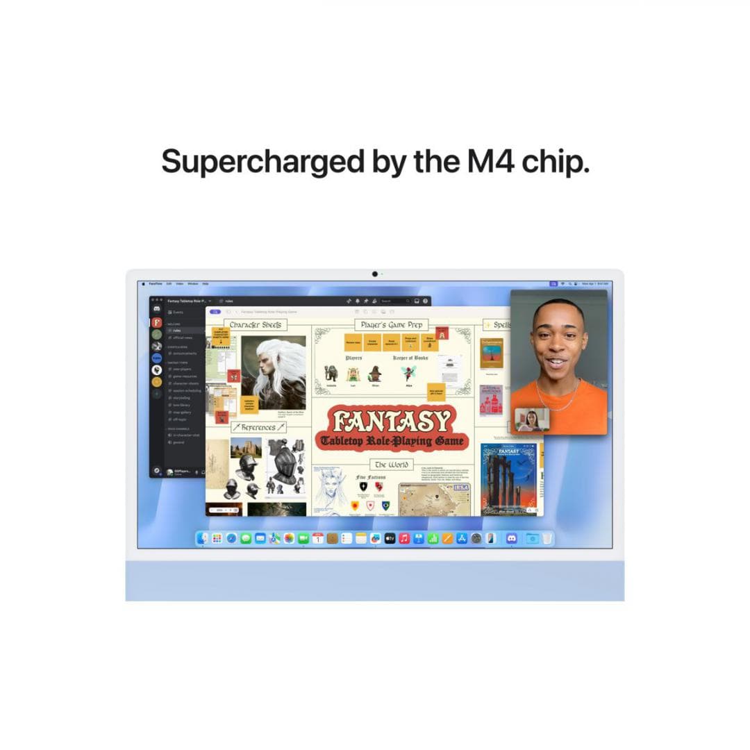 Apple iMAC 24" Retina 4.5k/ Apple M4 (CPU 10-core, GPU - 6